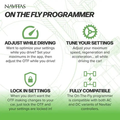 Navitas Club Car 5KW DC to AC Conversion Kit w/ OTF Programmer Navitas