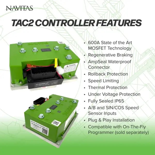 Navitas Club Car 5KW DC to AC Conversion Kit w/ OTF Programmer Navitas