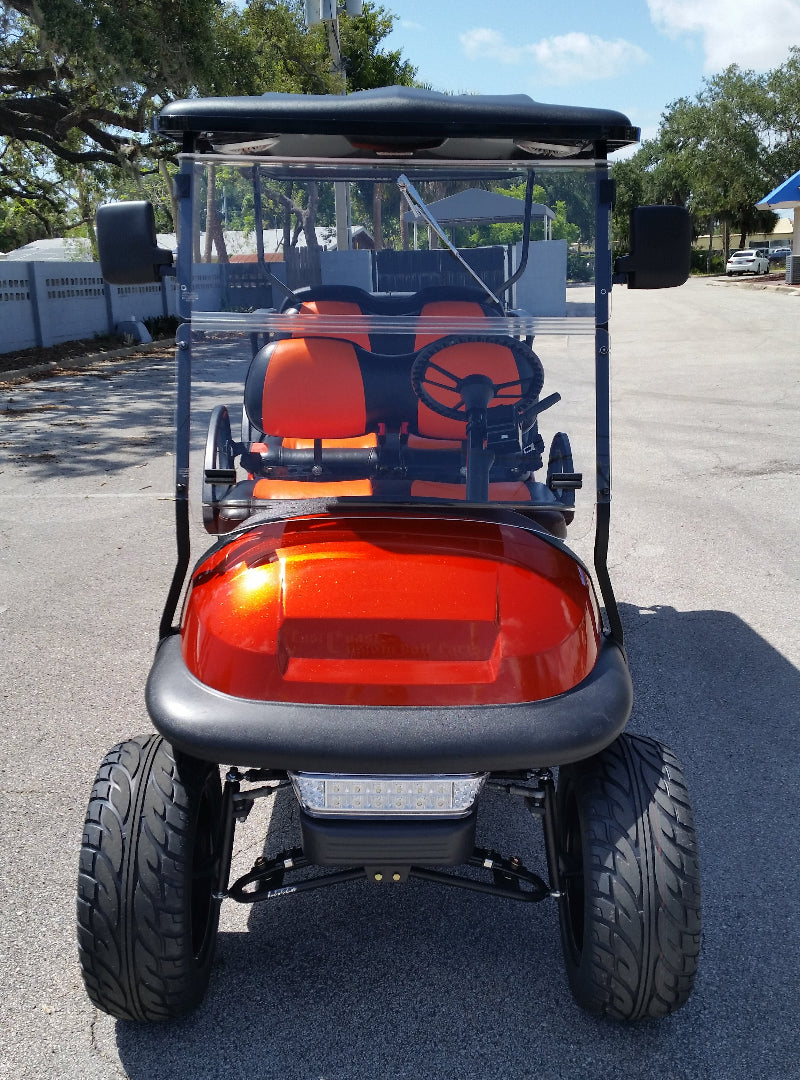 Orange Club car Precedent DOT windshield