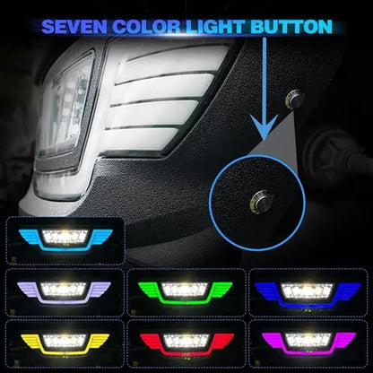 Nokins Club Car Precedent Multi Color Deluxe Street Legal Light Kit Nokins