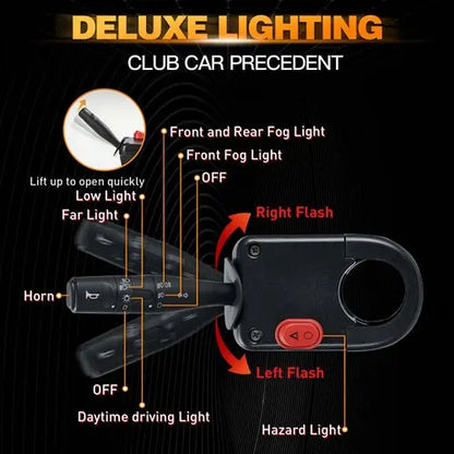 Nokins Club Car Precedent Multi Color Deluxe Street Legal Light Kit Nokins