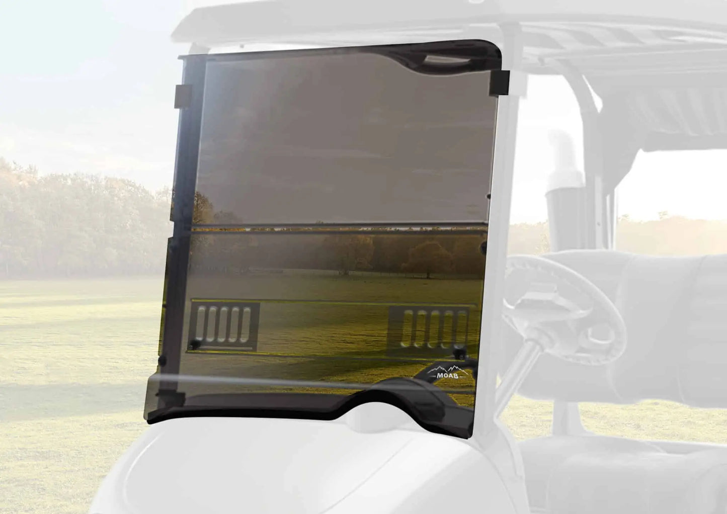 EZGO RXV Vented Fold Down Windshield #WSRX10
