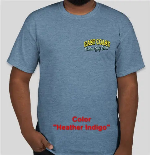 East Coast Custom T-Shirts T-Shirt-BLK