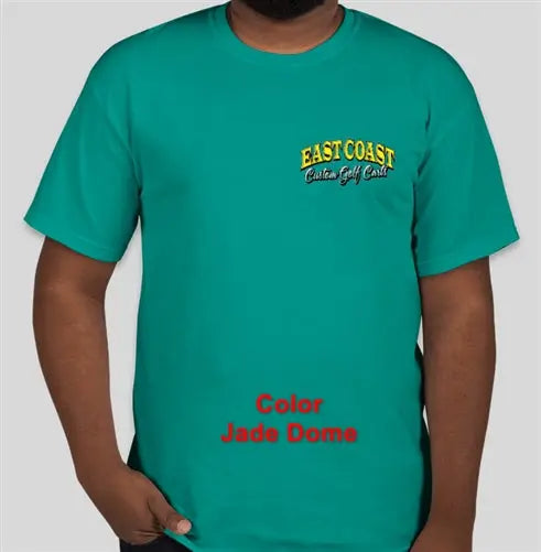 East Coast Custom T-Shirts T-Shirt-BLK