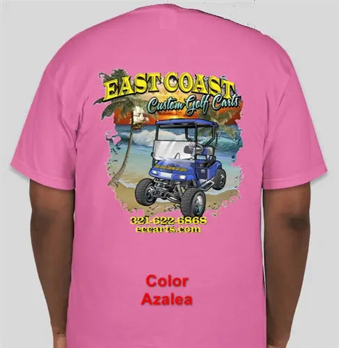 East Coast Custom T-Shirts T-Shirt-BLK