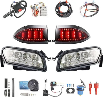 Nokins Club Car Tempo Deluxe Street Legal Light Kit Nokins