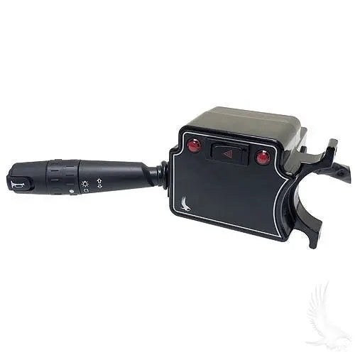 Deluxe Turn Signal Switch Assembly Red Hawk