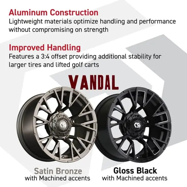 GTW Vandal Wheels All Colors Available