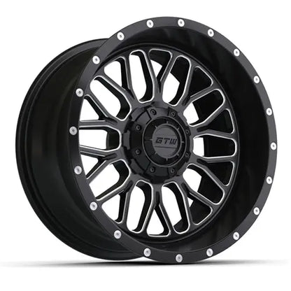14x7 GTW Helix Machined and Black Wheel GTW