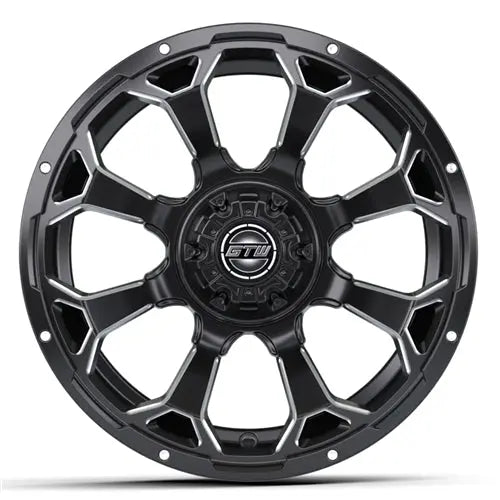 14x7 GTW Raven Matte Black Wheel GTW