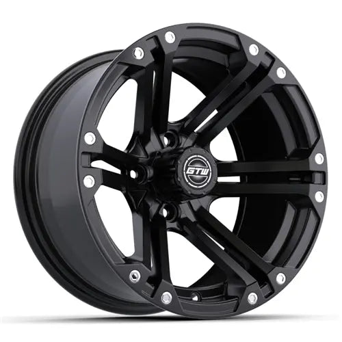14x7 GTW Matte Black Specter Wheel GTW