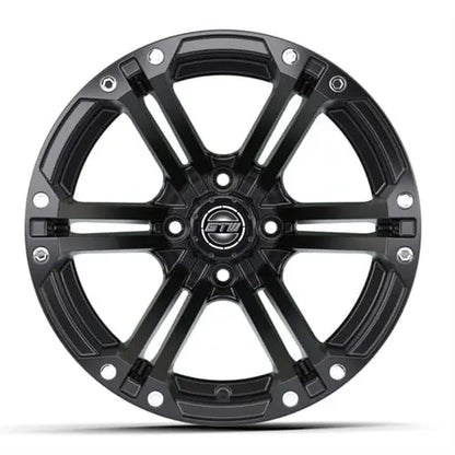 14x7 GTW Matte Black Specter Wheel GTW