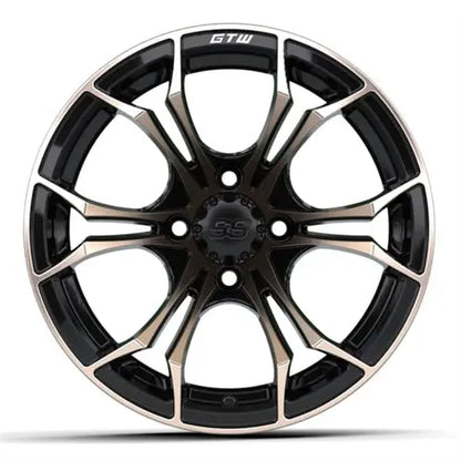 14x7 GTW Matte Bronze Spyder Wheel GTW
