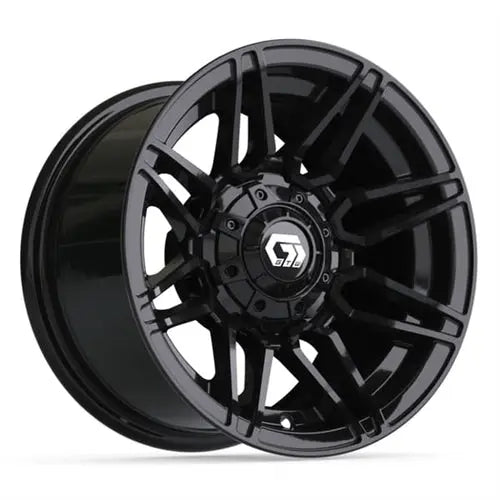 14x7 GTW Stealth Gloss Black Wheel GTW