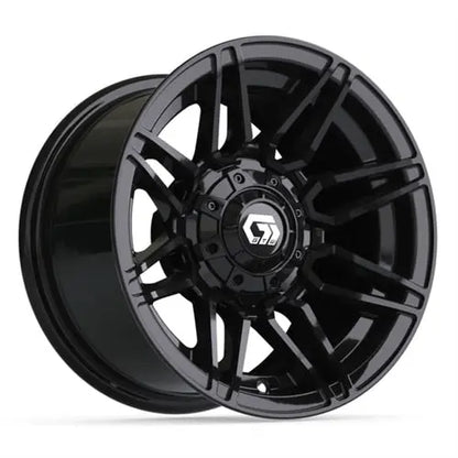 14x7 GTW Stealth Gloss Black Wheel GTW