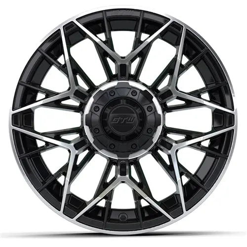 14x7 GTW Stellar Machined and Black Wheel GTW