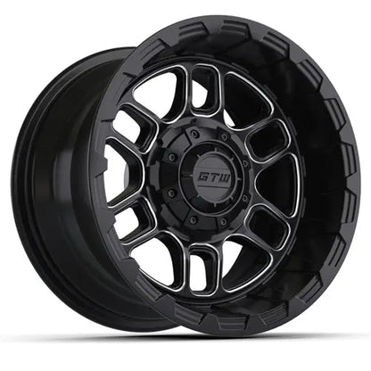 14x7 GTW Titan Machined and Black Wheel GTW
