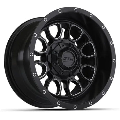 14x7 GTW Volt Machined and Black Wheel GTW