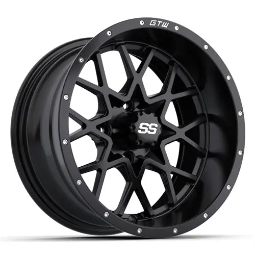 14x7 GTW Vortex Matte Black Wheel GTW