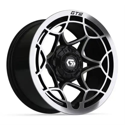 14x7 Nexus Silver Wheel Angle View