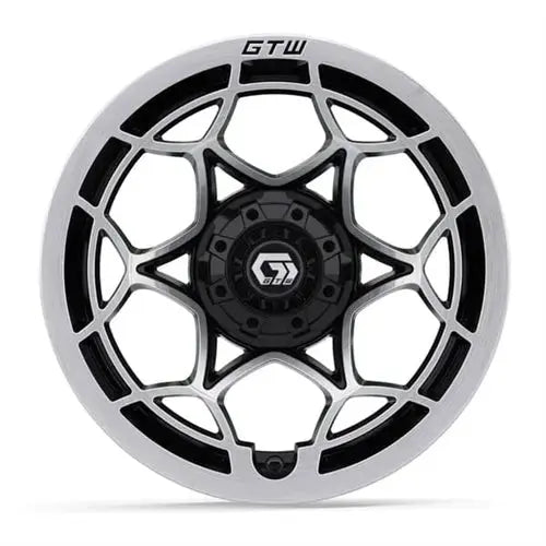 14x7 Nexus Silver Wheel Face View