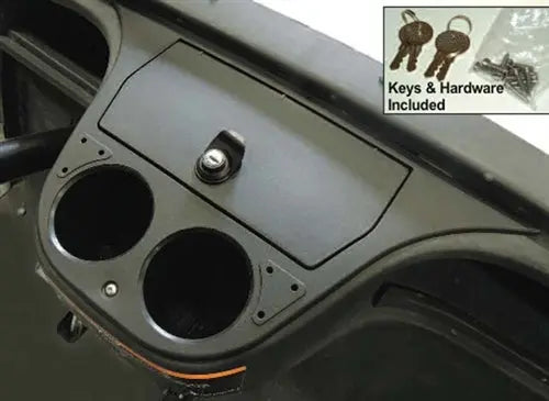 Yamaha Drive Center Dash Insert with Locking Storage Box Red Hawk