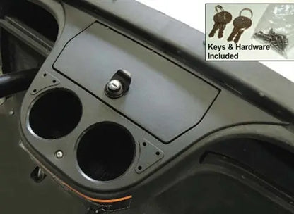 Yamaha Drive Center Dash Insert with Locking Storage Box Red Hawk